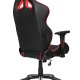 AKRacing Overture Sedia da gaming per PC Sedia imbottita tappezzata Nero, Grigio, Rosso 4