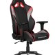 AKRacing Overture Sedia da gaming per PC Sedia imbottita tappezzata Nero, Grigio, Rosso 5