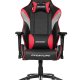 AKRacing Overture Sedia da gaming per PC Sedia imbottita tappezzata Nero, Grigio, Rosso 7