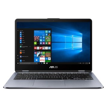 ASUS VivoBook Flip TP410UA-EC468T Ibrido (2 in 1) 35,6 cm (14") Touch screen Full HD Intel® Core™ i7 i7-8550U 8 GB DDR4-SDRAM 256 GB SSD Wi-Fi 5 (802.11ac) Windows 10 Grigio