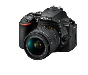 Nikon D5600 + AF-P DX 18-55mm VR + 8GB SD Kit fotocamere SLR 24,2 MP CMOS 6000 x 4000 Pixel Nero