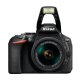 Nikon D5600 + AF-P DX 18-55mm VR + 8GB SD Kit fotocamere SLR 24,2 MP CMOS 6000 x 4000 Pixel Nero 10