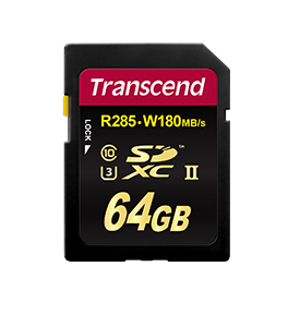 Transcend TS64GSD2U3 memoria flash 64 GB SDXC UHS-II Classe 10