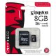 Kingston Technology Industrial Temperature microSD UHS-I 8GB Classe 10 4