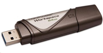 Kingston Technology DataTraveler Workspace 64GB unità flash USB USB tipo A 3.2 Gen 1 (3.1 Gen 1) Marrone, Argento