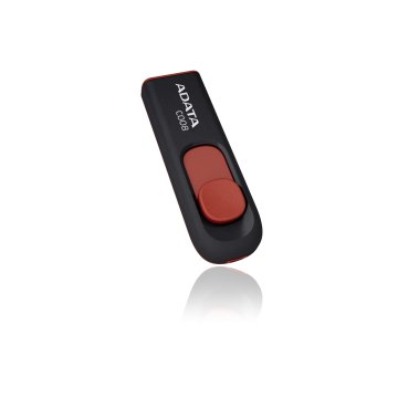 ADATA 8GB C008 unità flash USB USB tipo A 2.0 Nero, Rosso