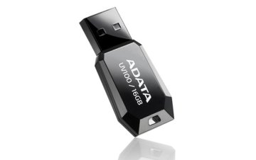 ADATA 16GB UV100 unità flash USB USB tipo A 2.0 Nero