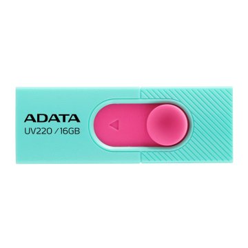ADATA UV220 unità flash USB 16 GB USB tipo A 2.0 Rosa, Turchese