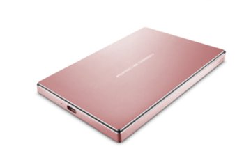 LaCie STFD2000406 disco rigido esterno 2 TB 2.5" USB tipo-C 3.2 Gen 1 (3.1 Gen 1) Oro rosa