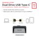 SanDisk Ultra Dual Drive USB Type-C unità flash USB 16 GB USB Type-A / USB Type-C 3.2 Gen 1 (3.1 Gen 1) Nero, Argento 11