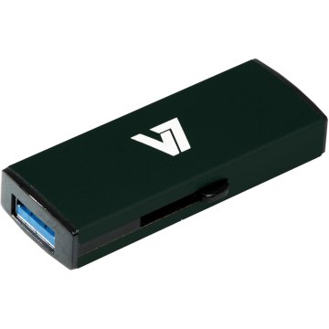 V7 Slide-In USB 3.0 Flash Drive 8GB nero