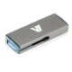 V7 Unità flash USB 3.0 estraibile da 32GB grigia 2