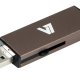 V7 Slide-In USB 3.0 Flash Drive 8GB grigio 3