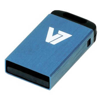 V7 Unità flash Nano USB 2.0 da 4GB blu