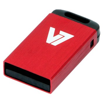 V7 Unità flash Nano USB 2.0 da 8GB rossa