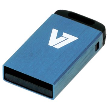 V7 Unità flash Nano USB 2.0 da 32GB blu