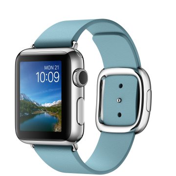 Apple Watch 3,35 cm (1.32") OLED Digitale 272 x 340 Pixel Touch screen Stainless steel Wi-Fi