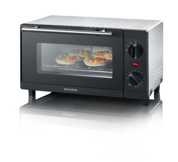 Severin TO 2052 fornetto con tostapane 80 L 800 W Nero Grill