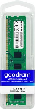 Goodram GR1333D364L9/2G memoria 2 GB 1 x 2 GB DDR3 1333 MHz