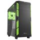 Sharkoon AI7000 Glass Tower Nero, Verde 2