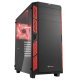 Sharkoon AI7000 Glass Tower Nero, Rosso 2