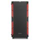 Sharkoon AI7000 Glass Tower Nero, Rosso 3