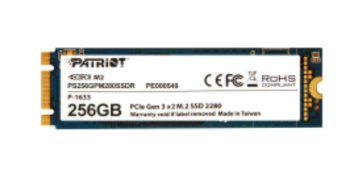 Patriot Memory Scorch M.2 PCIe 256 GB PCI Express 3.0 NVMe