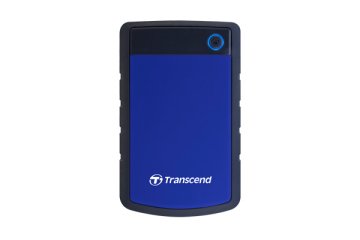 Transcend StoreJet 25H3 disco rigido esterno 4 TB Blu, Blu marino