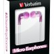 Verbatim Micro auricolari - Rosa 4