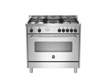 Bertazzoni La Germania Americana AMN905MFESXT cucina Elettrico Gas Stainless steel A