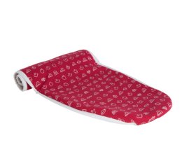 Lelit PA703 rivestimento per asse da stiro Imbottitura per copriasse da stiro Cotone, Poliestere Rosso, Bianco