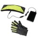 Celly SPORTKIT17YL cuffia e auricolare Cablato In-ear Sport Nero, Giallo 2