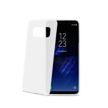 Celly Frost custodia per cellulare 14,7 cm (5.8") Cover Trasparente, Bianco