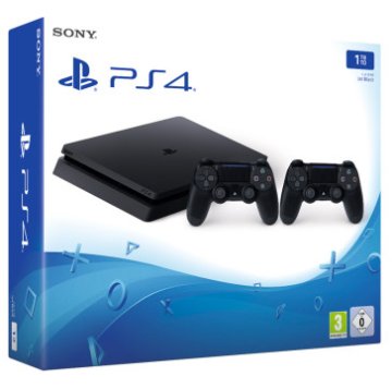 Sony PlayStation 4 + Dualshock 4 1 TB Wi-Fi Nero