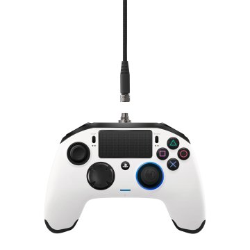 NACON PS4OFPADREVWHITE periferica di gioco Nero USB 3.2 Gen 1 (3.1 Gen 1) Gamepad Analogico/Digitale PlayStation 4