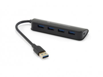 Conceptronic C4PUSB3 USB 3.2 Gen 1 (3.1 Gen 1) Type-A 4800 Mbit/s Nero
