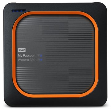 Western Digital My Passport 500 GB Wi-Fi Grigio, Arancione