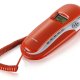Brondi KENOBY CID Telefono analogico Identificatore di chiamata Rosso, Bianco 2