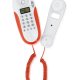 Brondi KENOBY CID Telefono analogico Identificatore di chiamata Rosso, Bianco 4