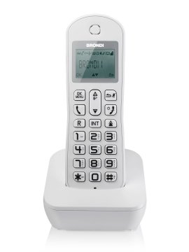Brondi Mariot Telefono DECT Identificatore di chiamata Nero