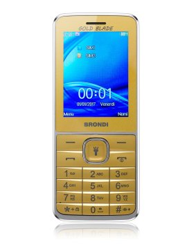 Brondi Oro Blade 6,1 cm (2.4") Oro Telefono cellulare basico