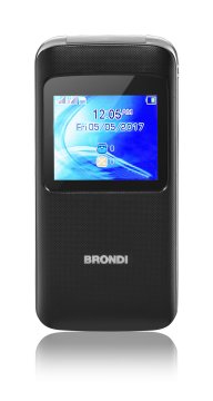 Brondi Window 4,5 cm (1.77") 78 g Nero Telefono cellulare basico
