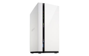 QNAP TS-228A server NAS e di archiviazione Mini Tower Collegamento ethernet LAN Bianco RTD1295