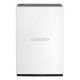 QNAP TS-228A server NAS e di archiviazione Mini Tower Realtek RTD1295 1 GB DDR4 0 TB QNAP Turbo System Bianco 3