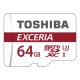 Toshiba EXCERIA M302-EA 64 GB MicroSDXC UHS-I Classe 10 2