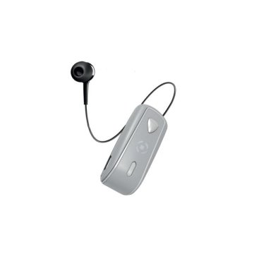 Celly BH Snail Auricolare Wireless In-ear Auto Bluetooth Nero, Argento