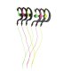 NGS Triton Cuffie Cablato A clip Sport Nero, Giallo 5