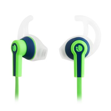 NGS Racer Auricolare Cablato In-ear Sport Nero, Verde