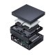 ASUS VivoMini VC66-B048Z PC/stazione di lavoro Intel® Core™ i5 i5-7400T 4 GB DDR4-SDRAM 500 GB HDD Windows 10 Pro Mini PC Nero 10