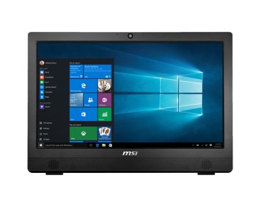 MSI Pro 24T 4BW-017EU Intel® Pentium® N3710 59,7 cm (23.5") 1920 x 1080 Pixel Touch screen PC All-in-one 4 GB DDR3-SDRAM 1 TB HDD Windows 10 Nero